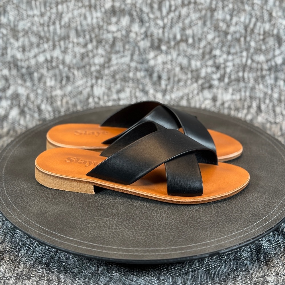 Slaye Noa Sandals Slide size 38 / US 8 Black
